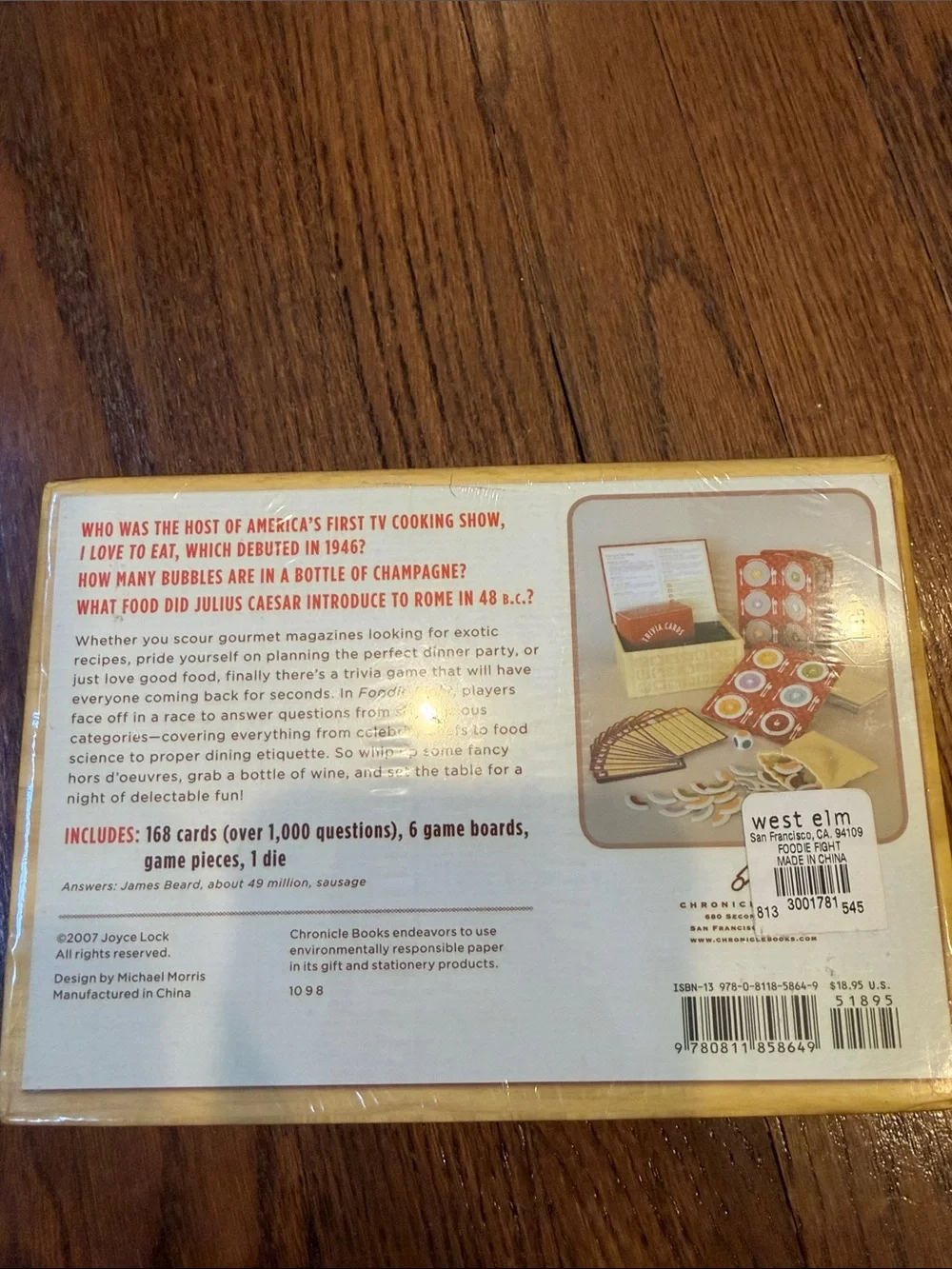 Foodie Fight Trivia Game